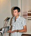 Ярослав Скидан продекламумав свої вірші на гостру соціальну тематику 